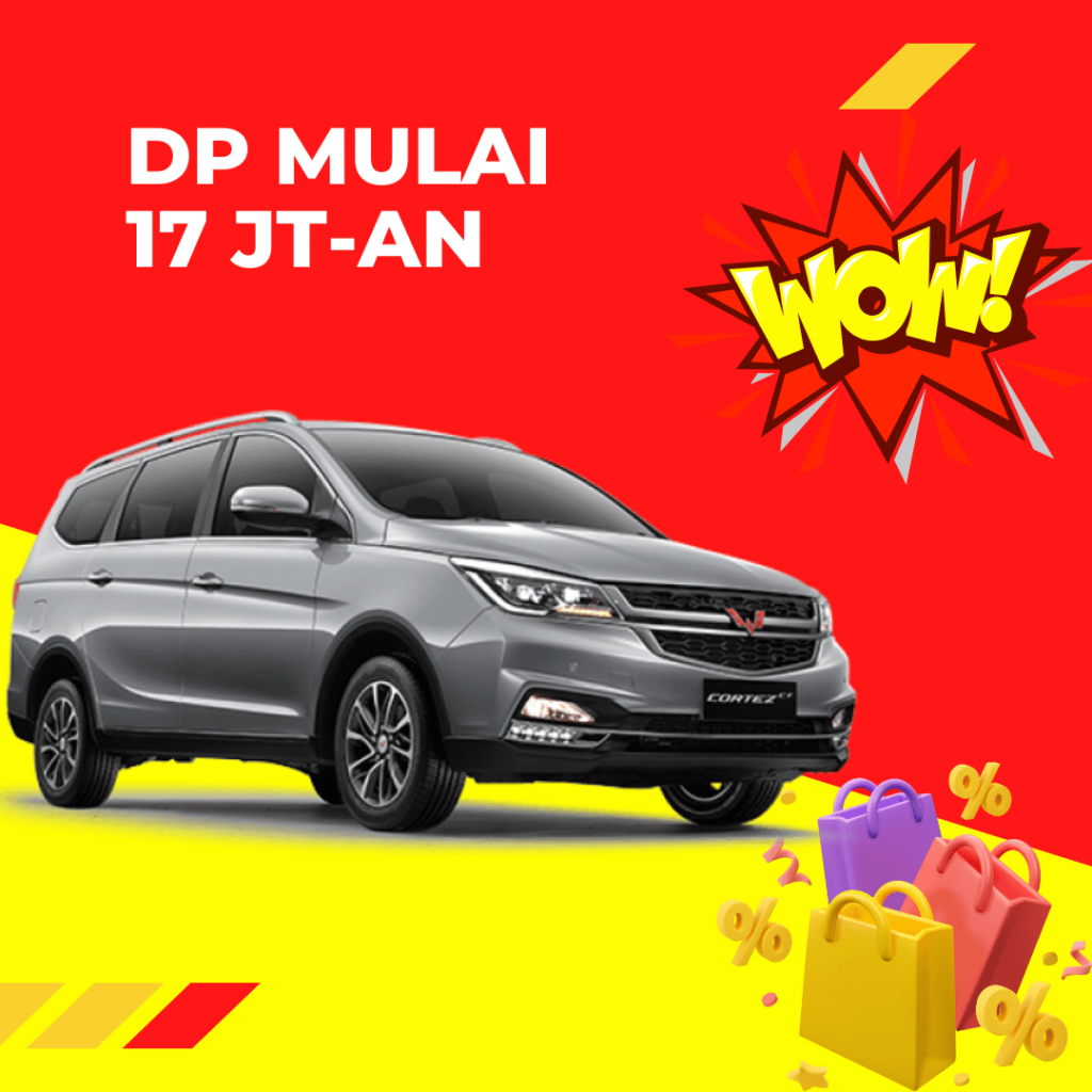 Promo Dealer Wuling Tangerang - Harga Kredit Wuling Cortez DP Ringan